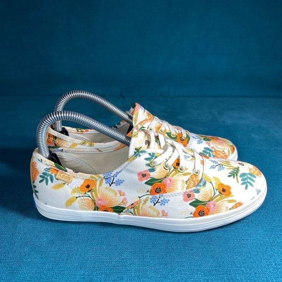 Size 6.5 - Women’s Keds x Rifle paper floral sneakers - Picture 3 of 10